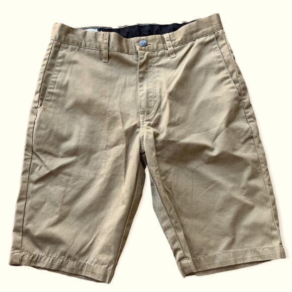 Volcom Mens Tan Chino Shorts 28 - Picture 1 of 5